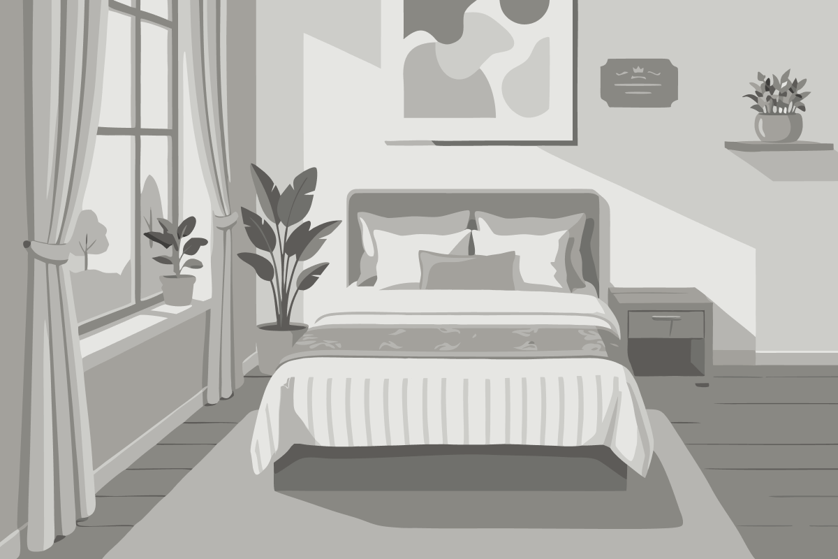 Standard Double or Twin Room with Garden View and No Balcony